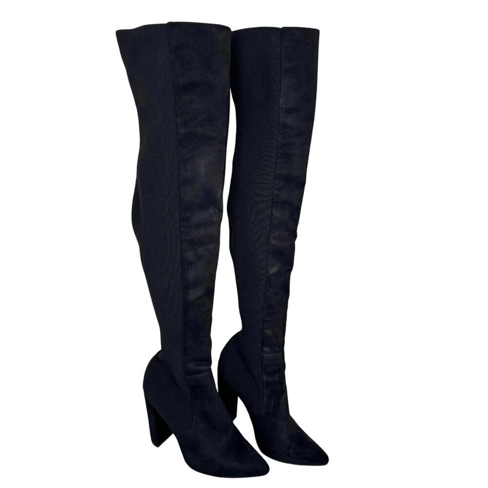 Steve Madden Essence Over the Knee Stretch Boot Size 8
